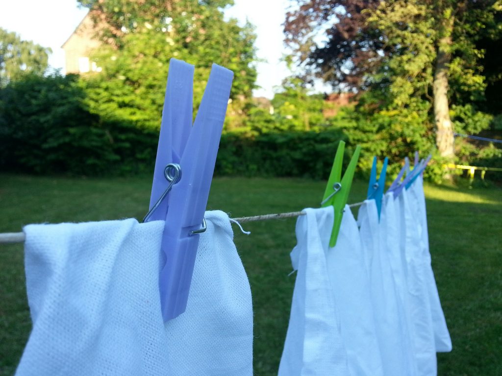 Washing cloth nappies with soap nuts